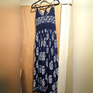 Holy Slit Strapless Dress